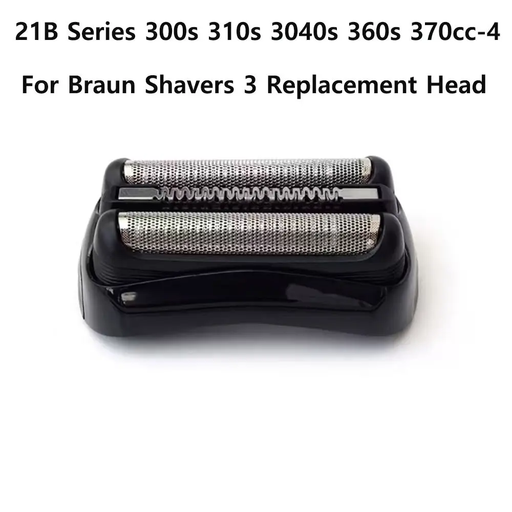 

21B Series 3 Replacement Head for Braun Electric 300s 310s 3040s Shavers, Foil & Cutter Replacement 360s 370cc-4 3080s 3090s