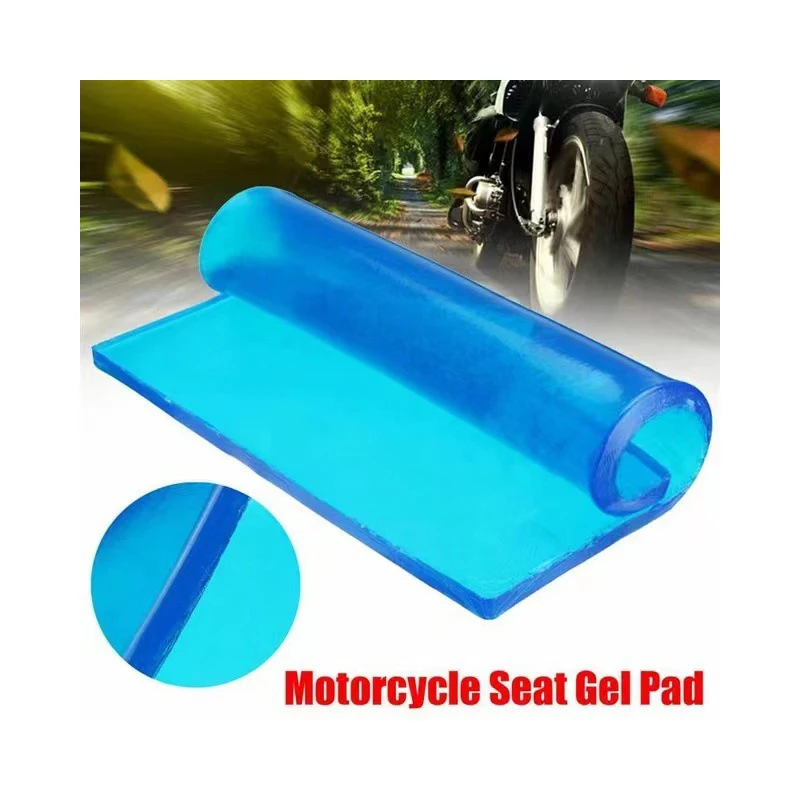 New Motorcycle Seat Gel Pad Shock Absorption Mat Motorbike Scooter Comfortable Soft Gel Cushion Motor Bike Modified Seat Pads