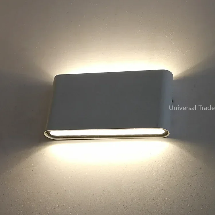 

Waterproof Outdoor Wall Light IP65 6W/12W LED Modern up down Lighting Aluminum Wall Sconce for Indoor Outdoor Decoration