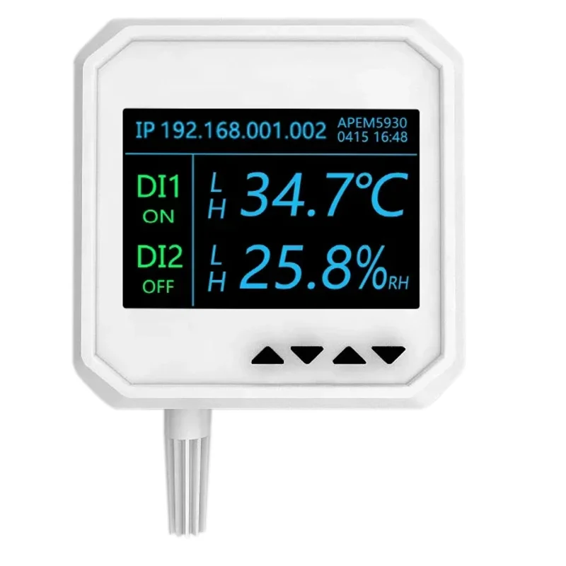 

Server Room Lan Temperature And Humidity Monitoring Sensor