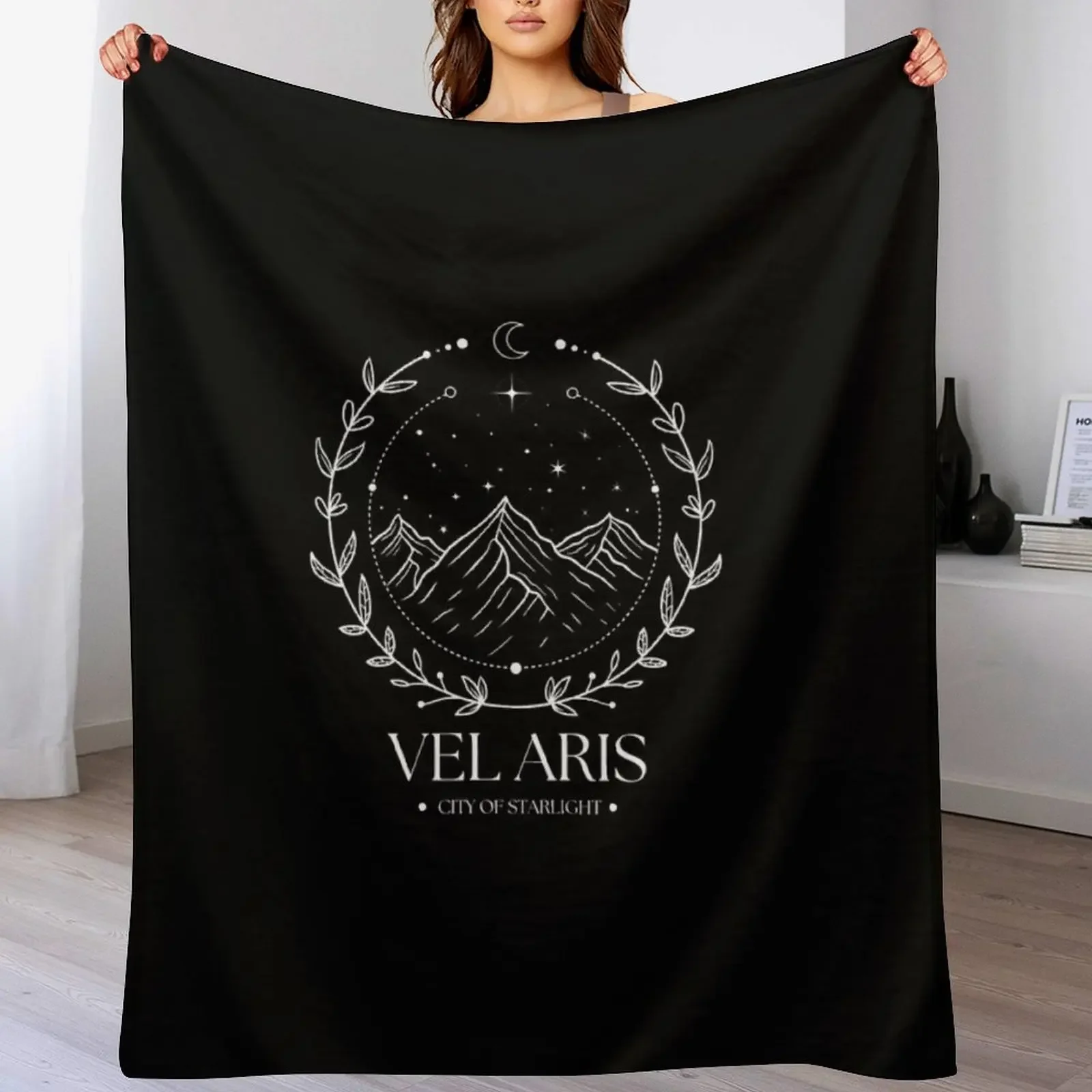 

Velaris Acotar City of Starlight A court of Thorns and Roses T Shirt Throw Blanket Reusable Durable Soft Blanket for All Seasons