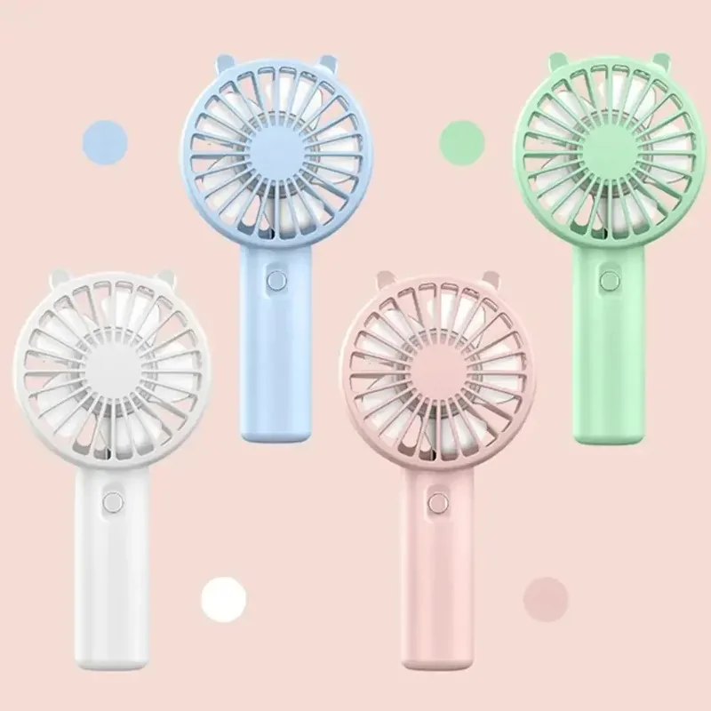 Summer must-have artifact, small cooling fan, USB rechargeable, silent eyelash cooler, hand-held fan, USB rechargeable mini