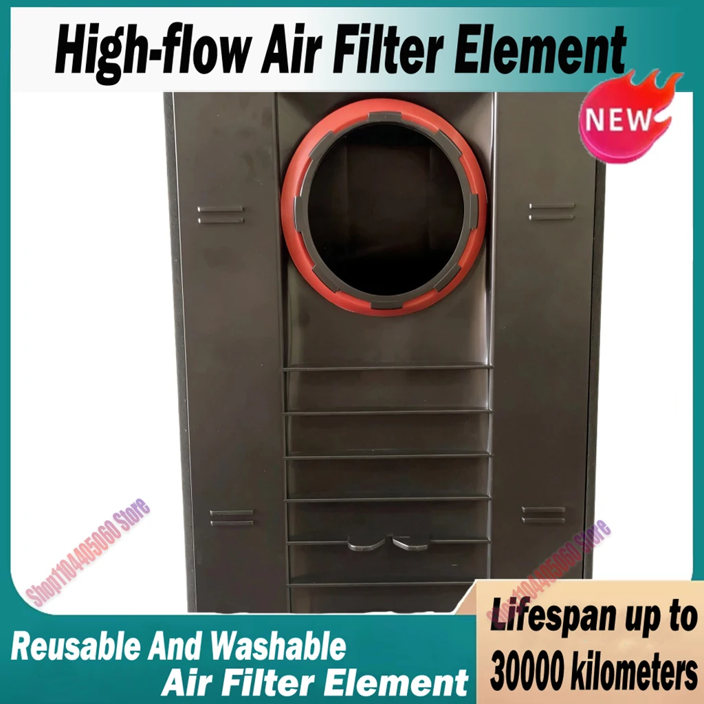 

Car High Flow Air Filter For PORSCHE MACAN (95B) 2.0 2014- R4 2015- 3.0 GTS S 3.6 Turbo 2014-2018 95B129620A Washable Reusable