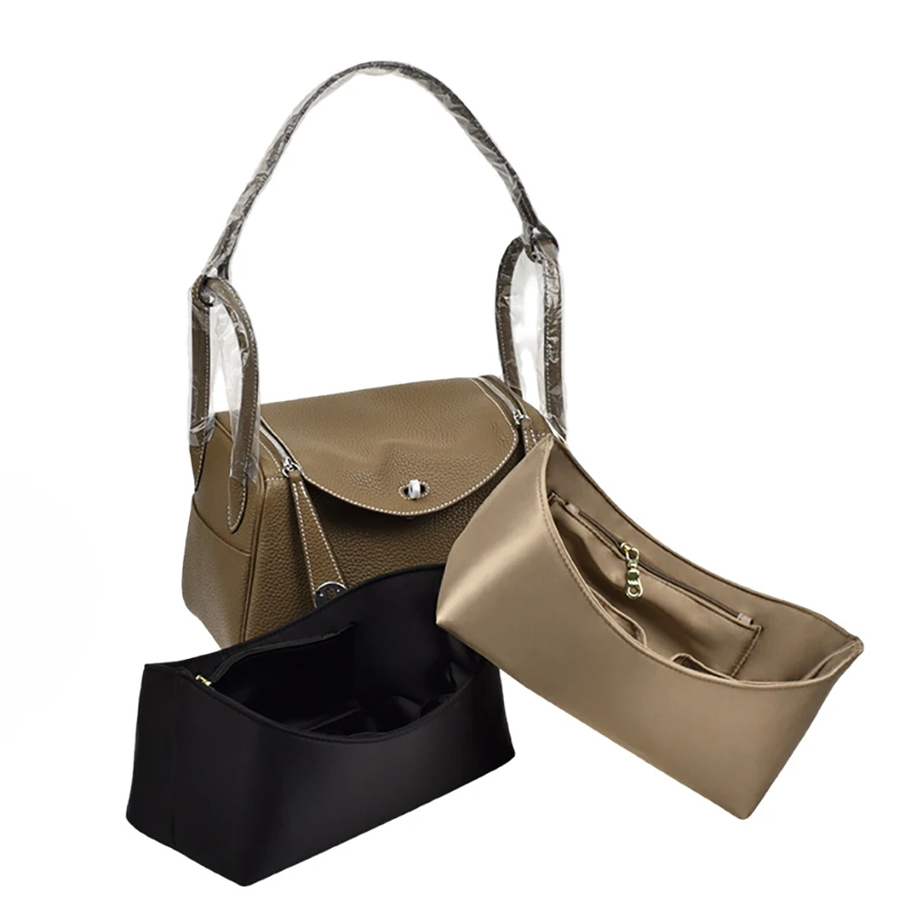 Satin Bag Organizer Insert For H LIndy 26/30 Durable Fashion Bag Support Storage Inner Modification Bag Accessories