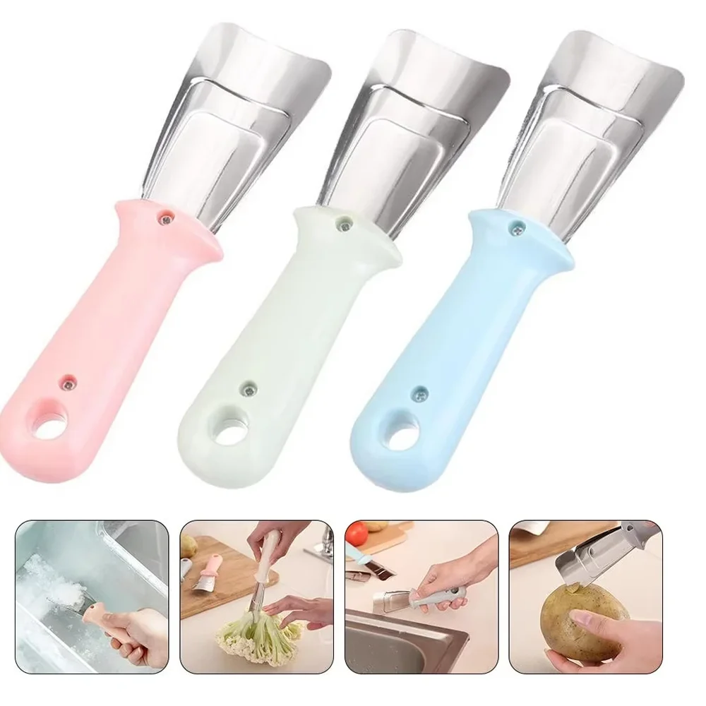 Freezer Frost Ice Scraper Safe Non Scratch Tool for Refrigerator Defrosting Kitchen Home Use