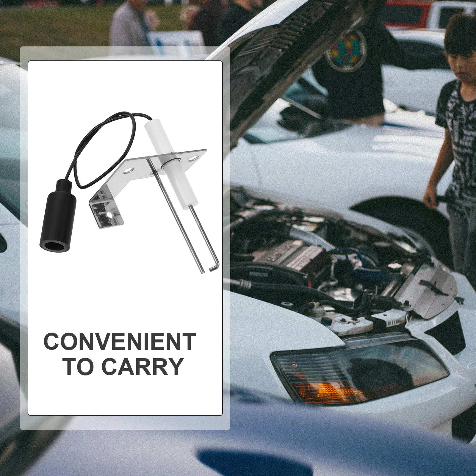 

Ignition Needle Replacement Parts RV Water Heater Spark Probe Sensor Electrode Ceramic Hot Tank Repair Efficient System