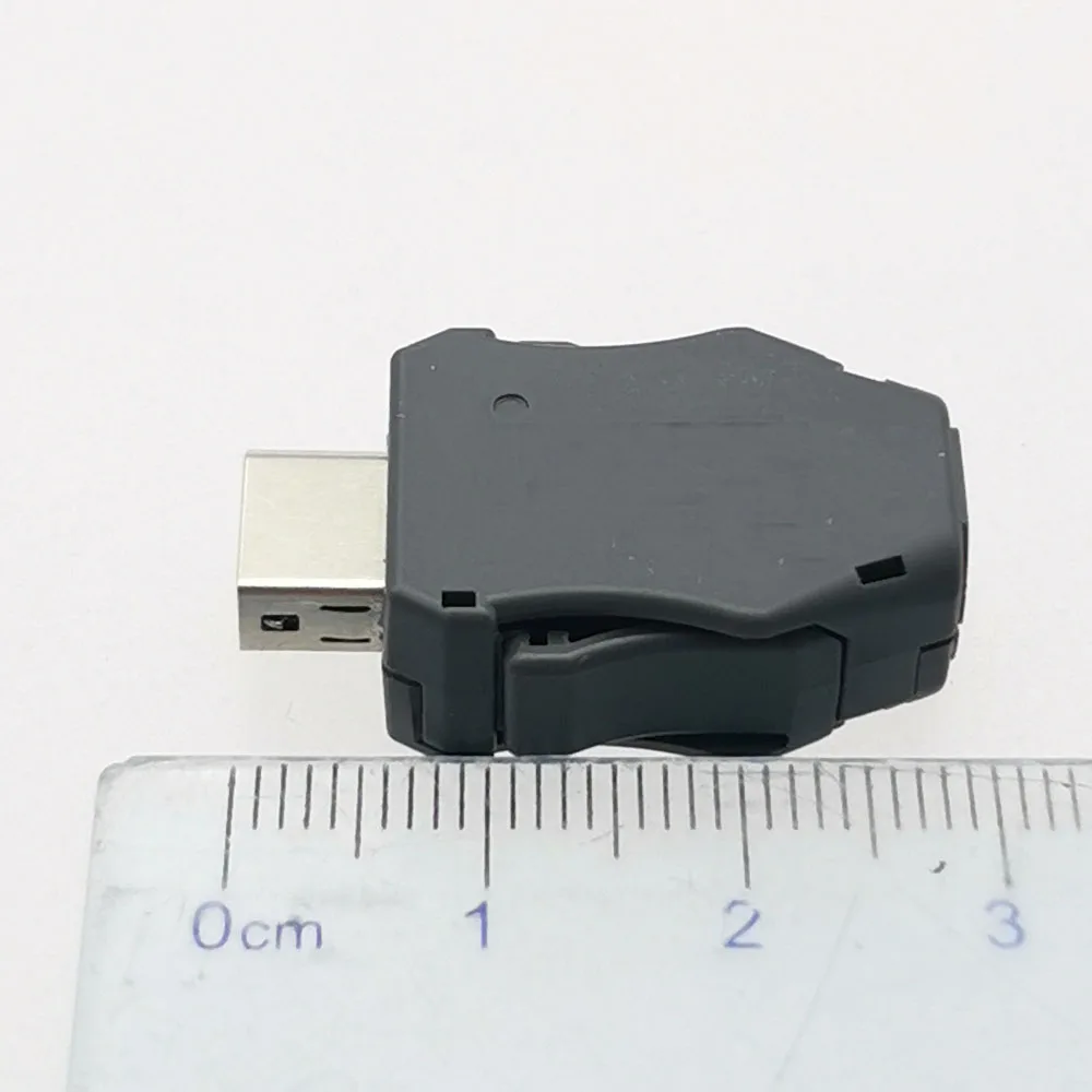 1pc IX40G-A-10S-CV IX30G-A-10SCV Car HRS Network Cable DIY Plug ix Connector Small High Speed Industrial Ethernet Cable Plug - Image 5