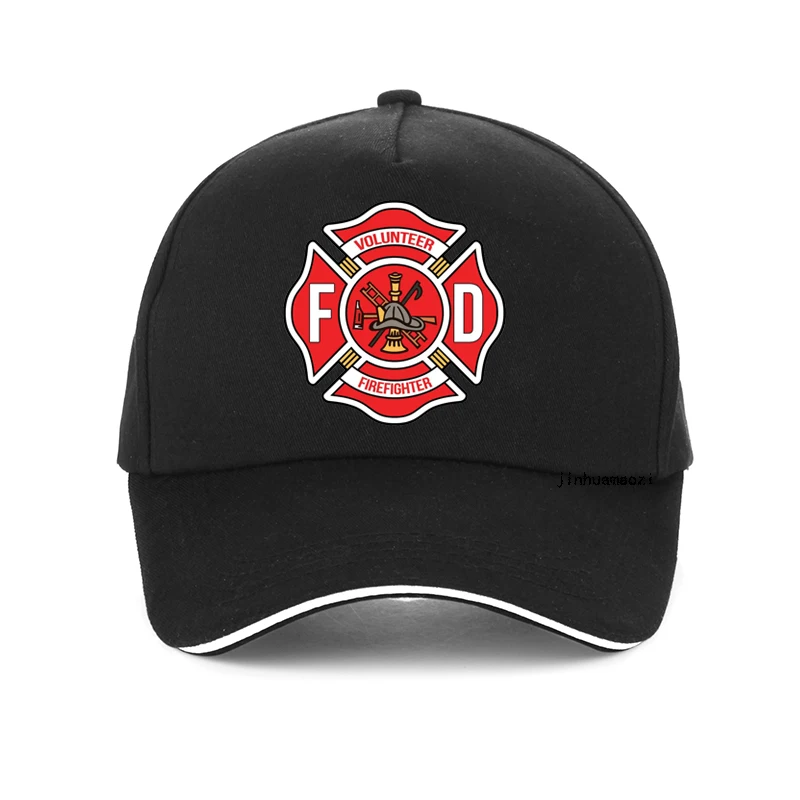 

fire fighter RESCUE Baseball Cap Hats Fire Fighter Police Rescue Hat Deluxe 3D printing Snapback Law Enforcement Cap