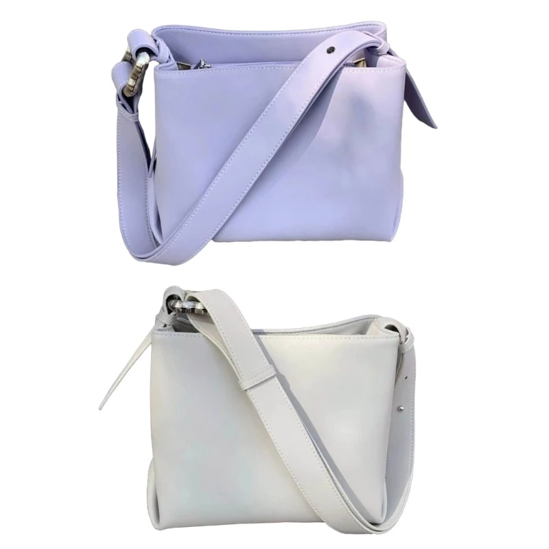 

Versatile Shoulder Bag Trendy and Durable PU Crossbody Bags Handbag Suitable for All Ages