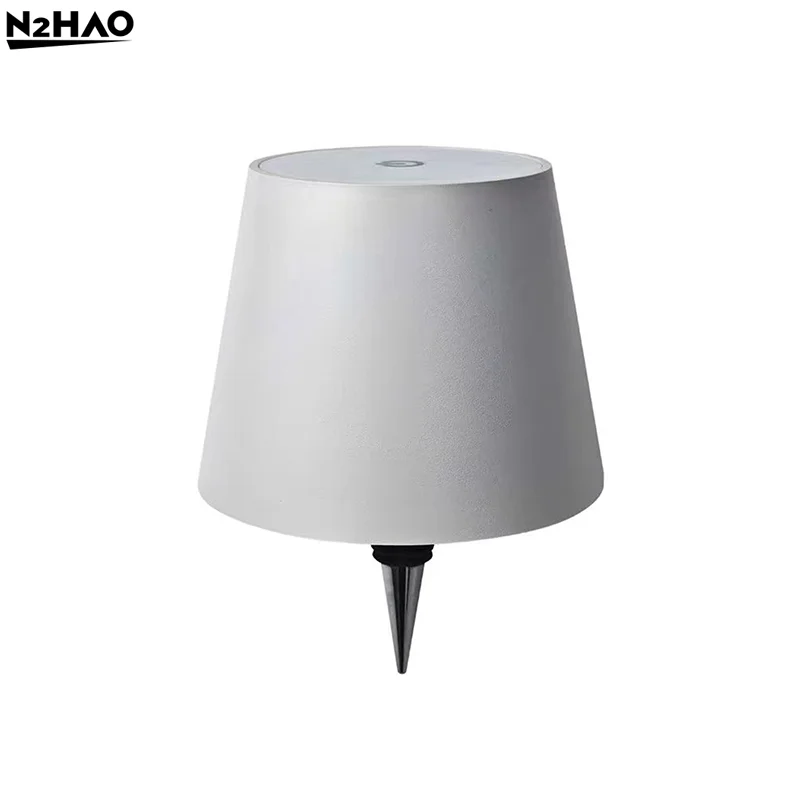 Wireless LED Wine Bottle Lamp Rechargeable Vases LED Light Dimming Mushroom Lamp Touch Control Table Lamp Decorative Night Light