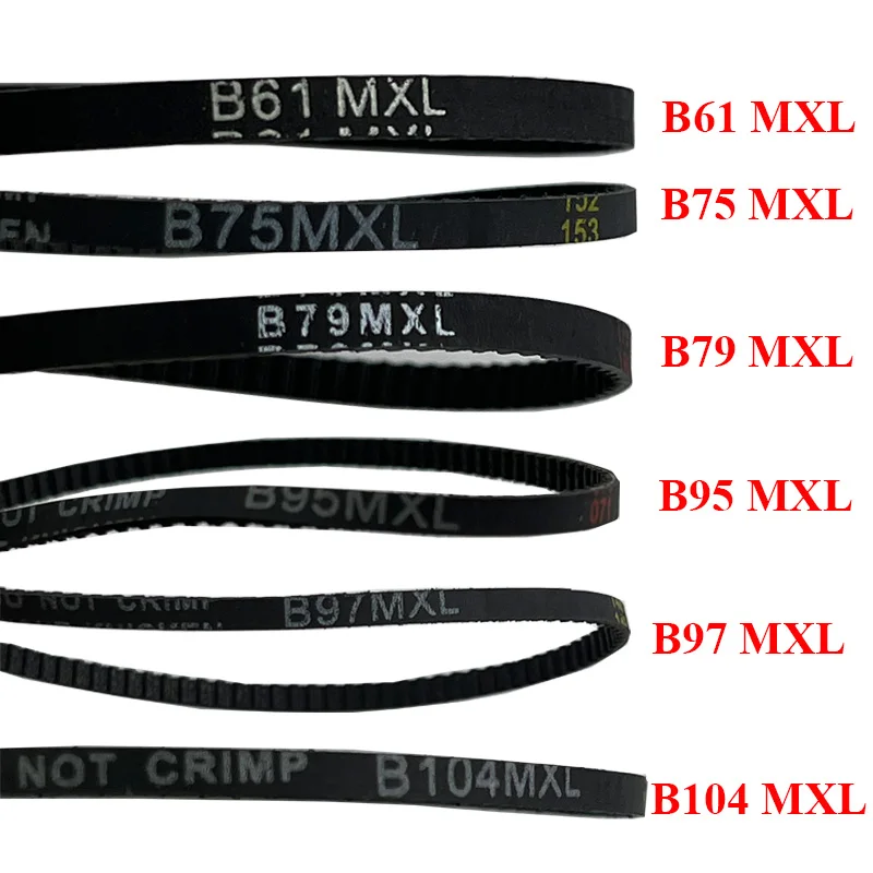 stage light belt MXL Belts B61 B75 B79 B95 B97  Moving Head Beam Light XY Axis Arm Belt Bands Synchronous Belt