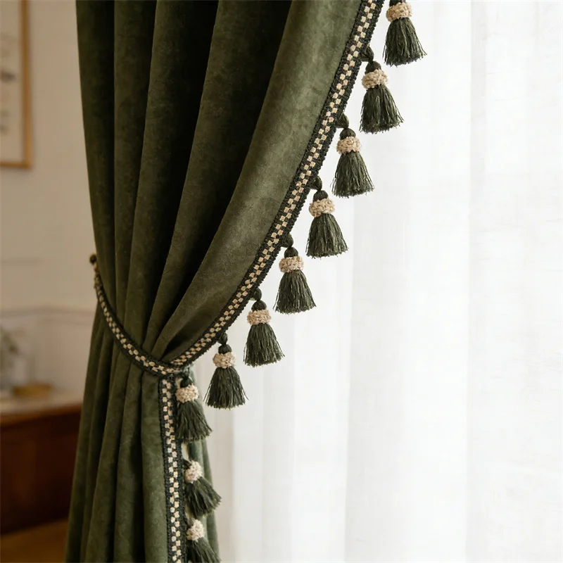 3M Boho Tassel Fringe Trim Curtain Side Tassels Tiebacks Straps Home Decor Accessories DIY Sewing Craft Cushion Sofa Skirt