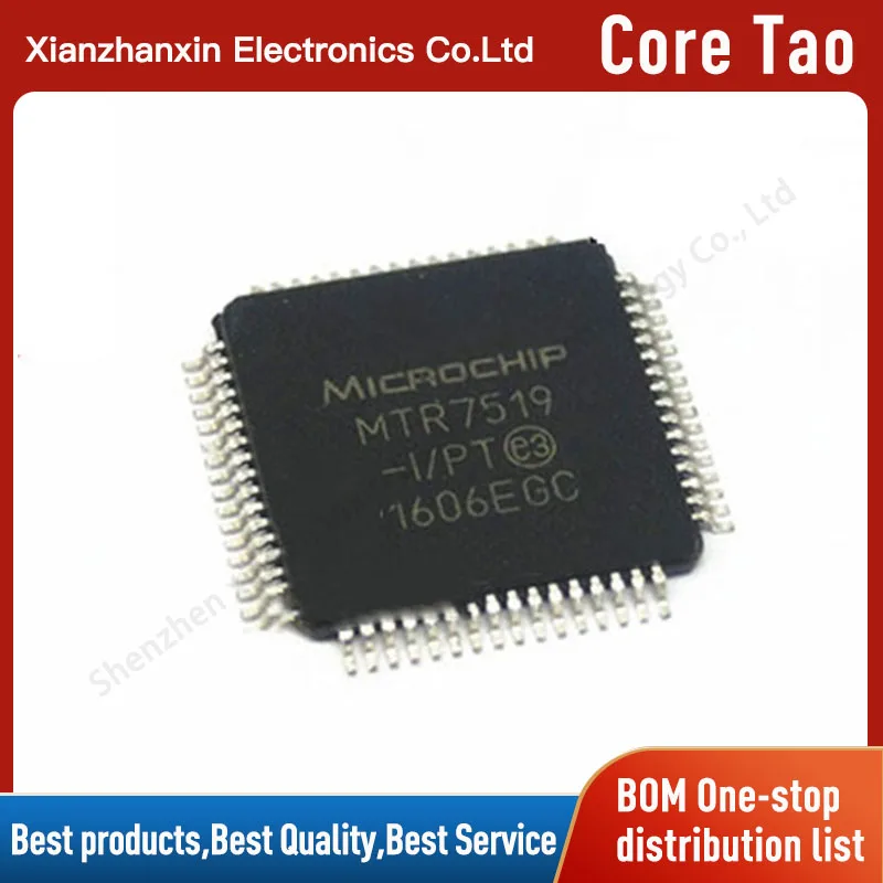 1pcs/lot MTR7519-I/PT MTR7519 TQFP64 microcontroller chip
