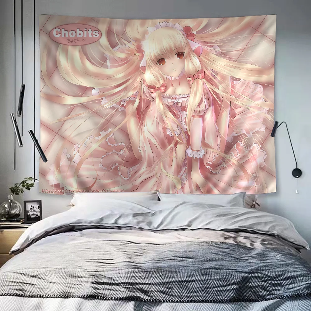 Chobits Colorful Tapestry Wall Hanging Bohemian Wall Tapestries Mandala Wall Hanging Sheets
