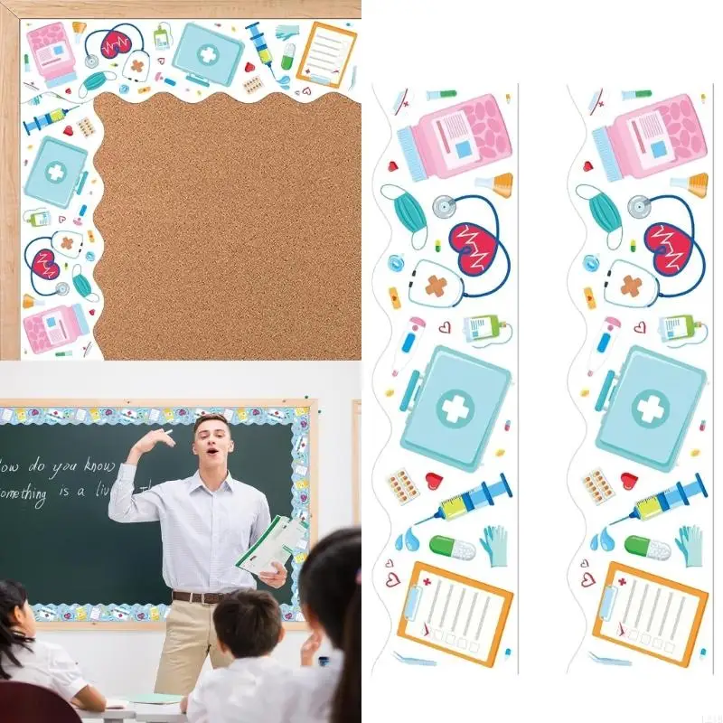 2025 NEW 59FT LING NARDES Borders Trim Wall Sticker Healthcare Synder Borders Sticker