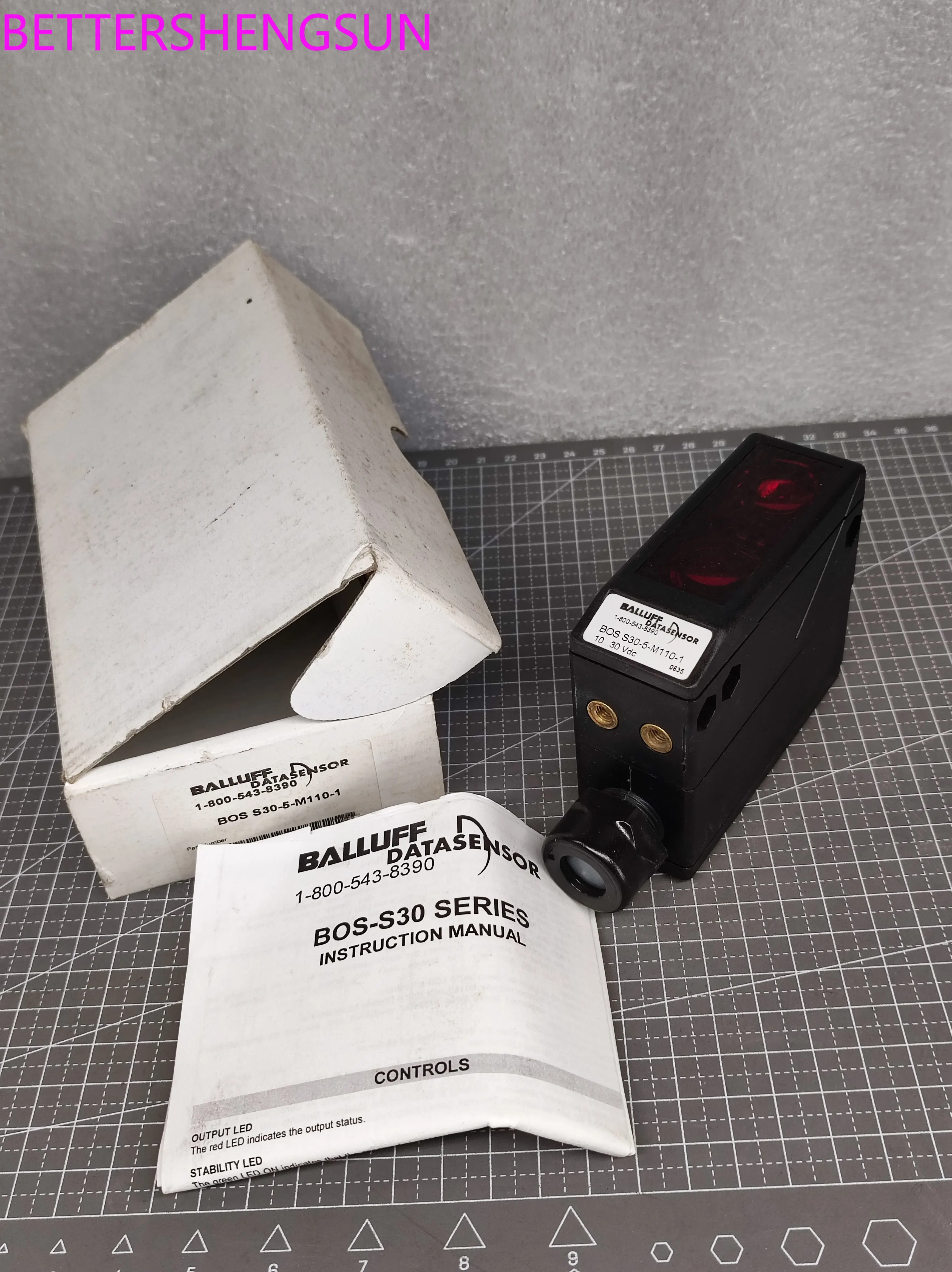 Bos S30-5-M110-1 Sensor BOS-S30-5-M110-1 Original Package image 2