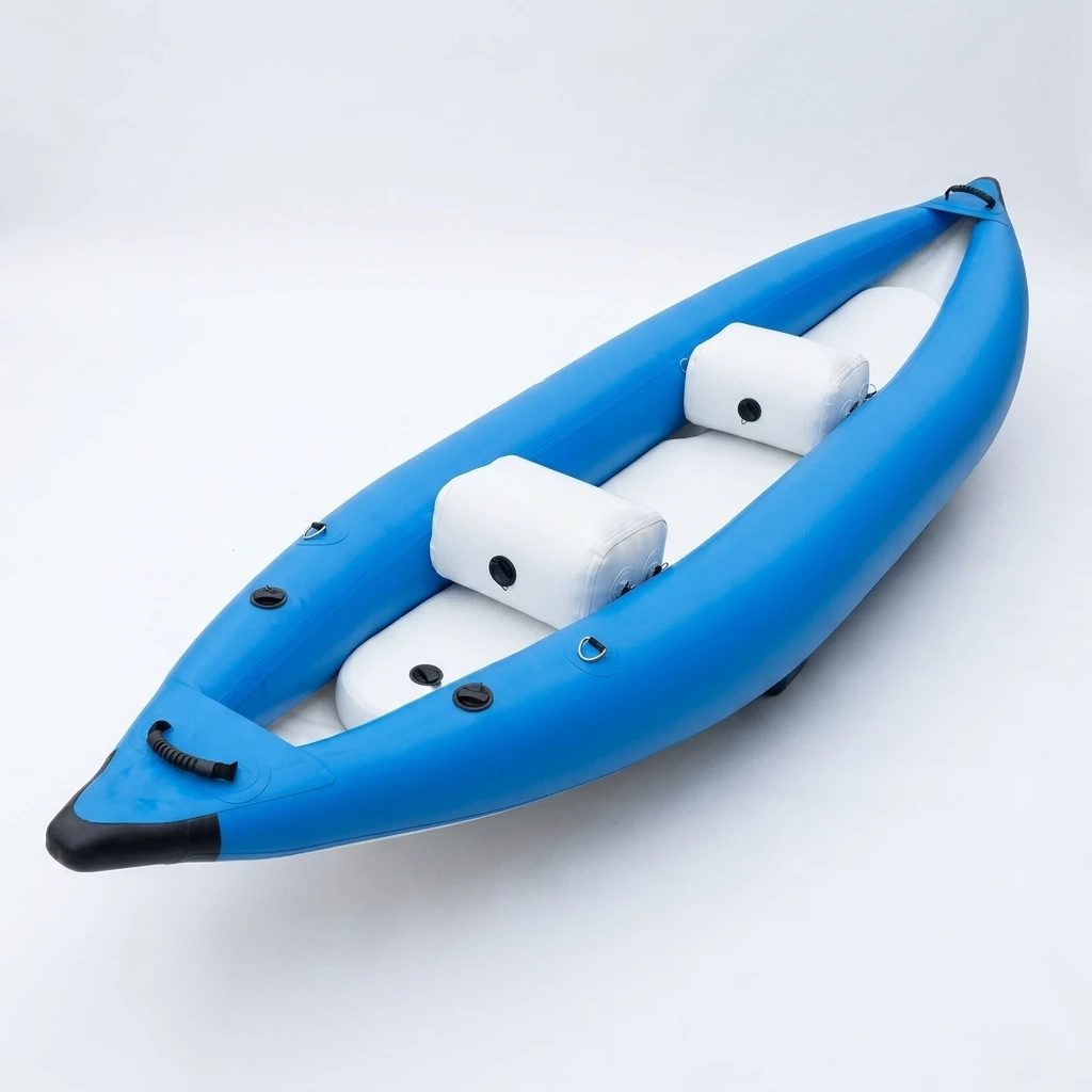3.6m Inflatable Kayak-Drifting Ready PVC Material 2 Persons Capacity