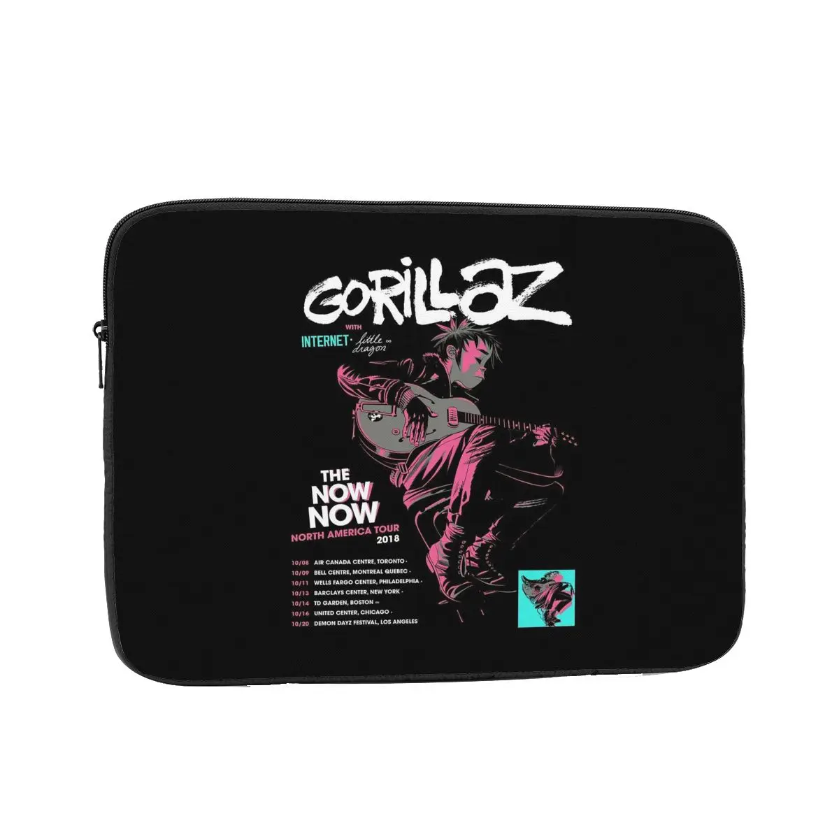 Music Band Gorillaz Notebook Laptop Bag Case Pouch 10 12 13 15 17 Inch Notebook Sleeve Cover Bag Tablet Shockproof Case Bag