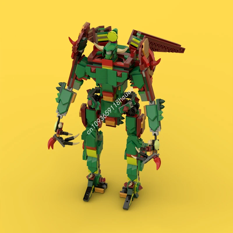 

661pcs MOC Montu Lord Thorns Creator 3in1 Model Building blocks creative Assemble Brick DIY idea toys craft Christmas gifts