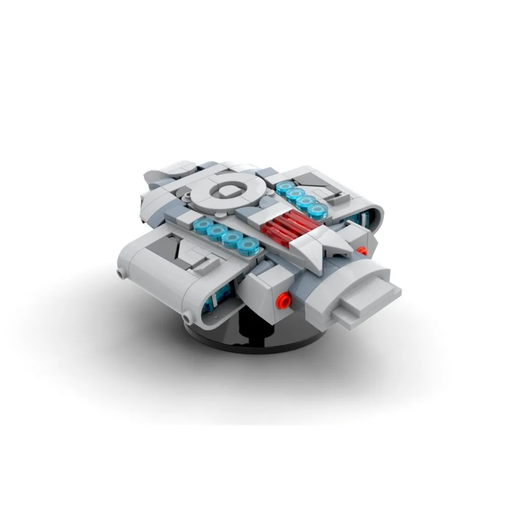 

278 шт. MOC-161928 строительные блоки глубокое пространство девять (DS9)-USS дефиксидант для детей DIY сборная модель кирпич развивающие игрушки