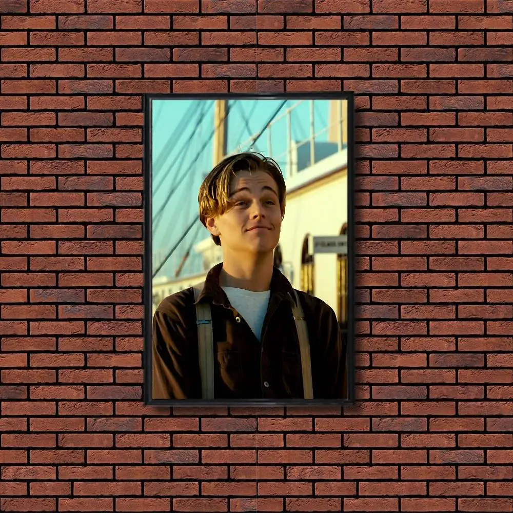 L-Leonardo D-Dicaprio YoungS Wall Art Anime Canvas Painting Poster For Living Room Decoration Picture Home Decor