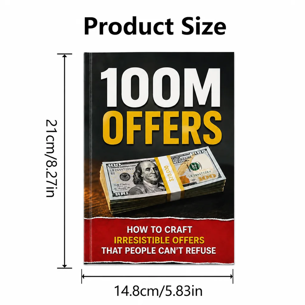 100M Offers: How to Craft Irresistible Offers That People Can't Refuse