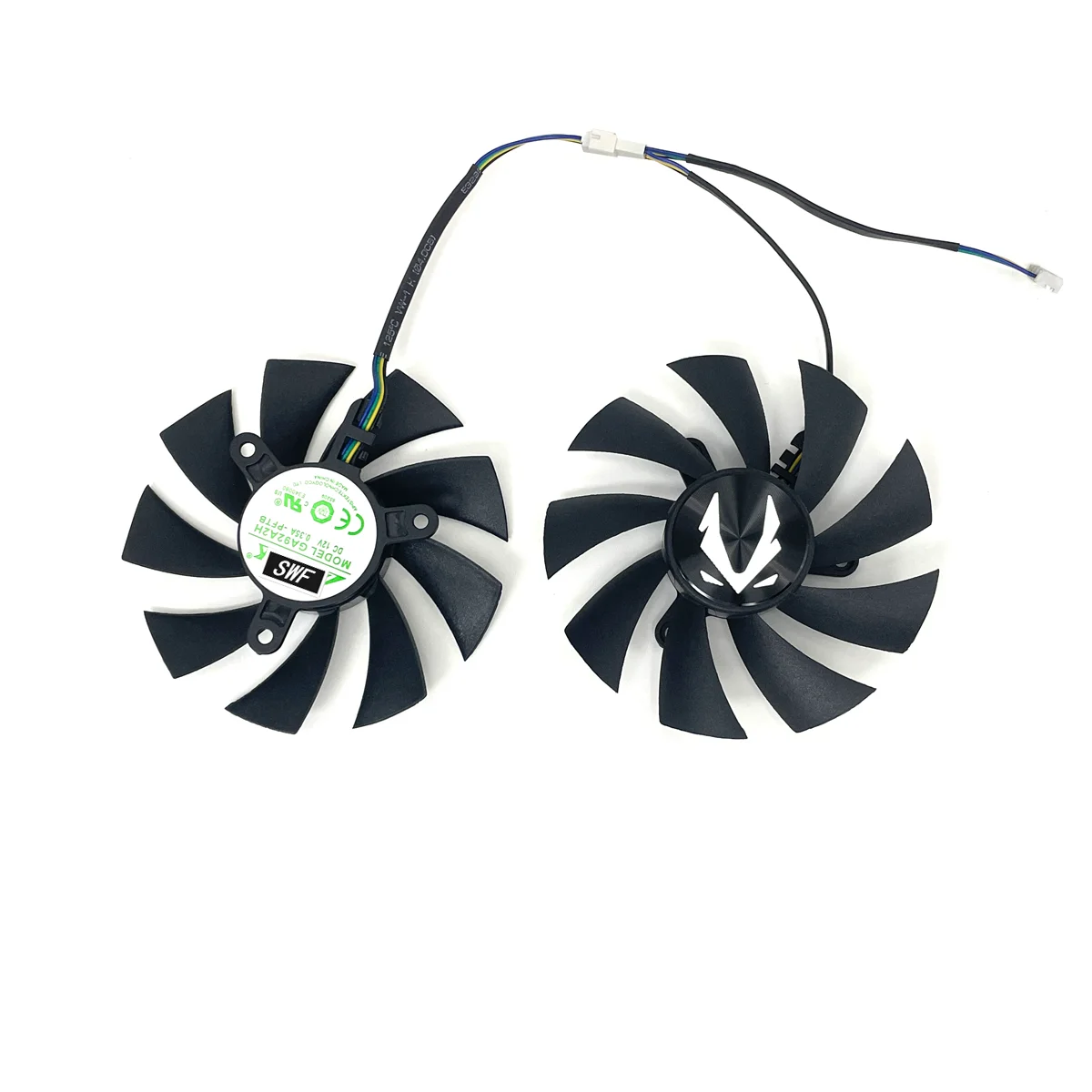 2PCS/set 87MM GA92A2H GFY09215M12SPA GTX 1660 1660Ti Cooling Fan For Zotac RTX 2060 2070 SUPER Mini Video Card Cooler Fan