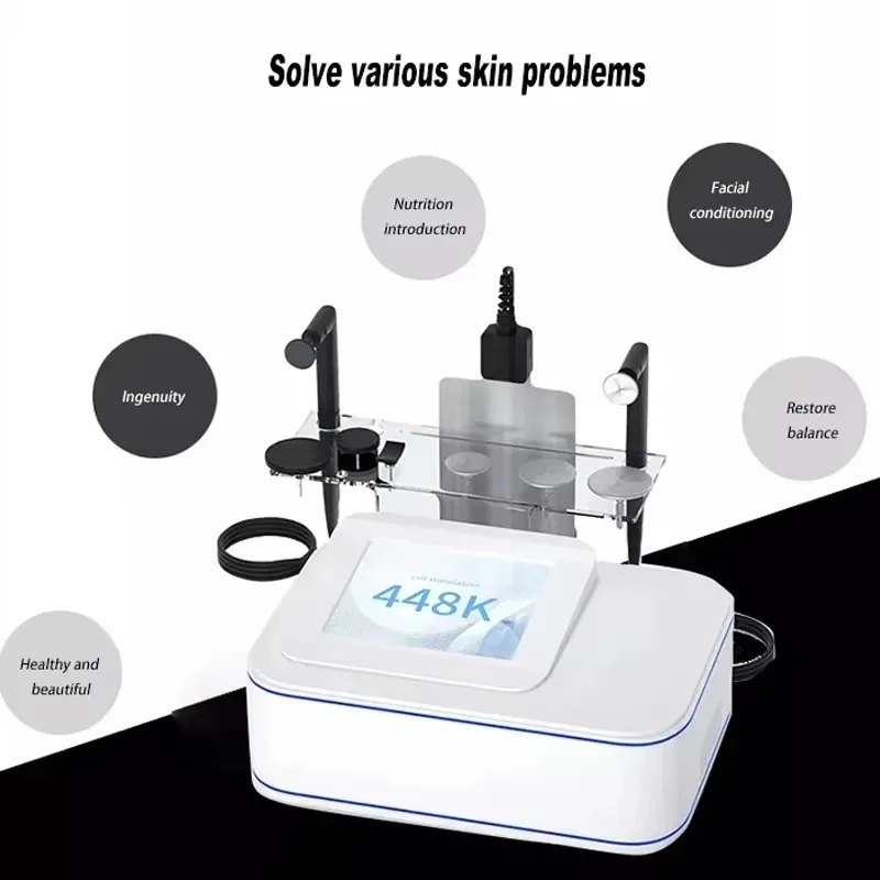 448khz Indiba RET CET Tecar Therapy Radiofrequency Physiotherapy Ablation Weight Loss Capacitive Electric Transfer RF Machine
