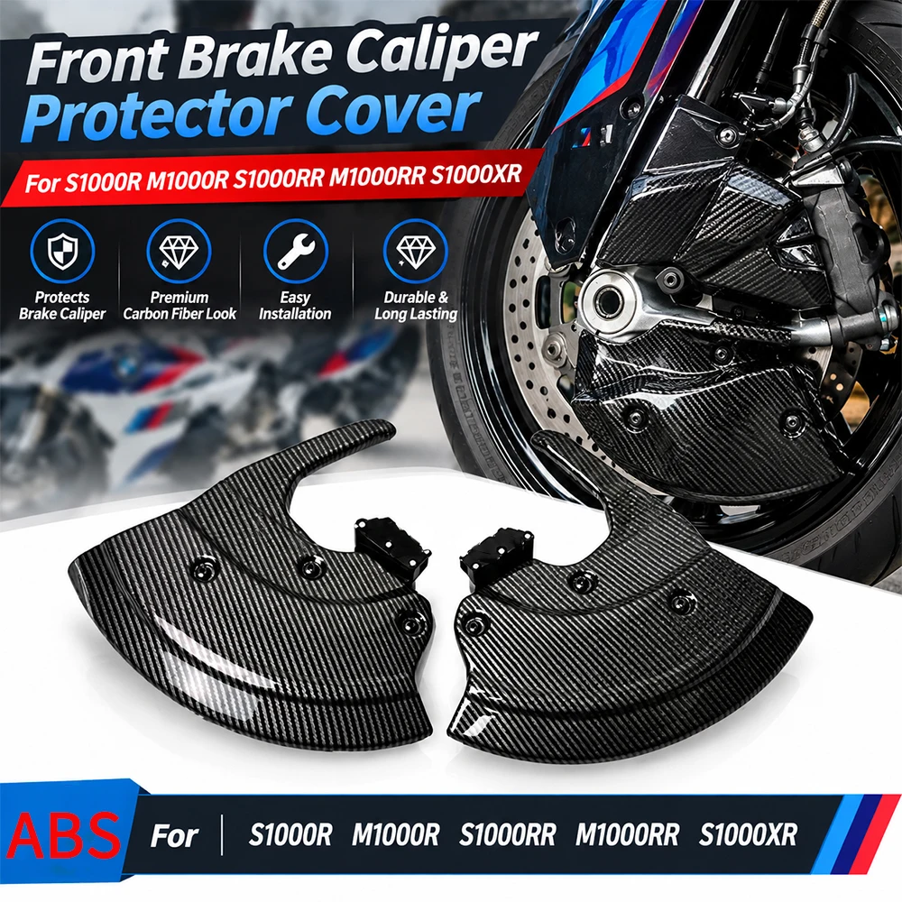 Motorcycle Front Mudguard Kit Brake Disc Cover Front Brake Caliper Protective Cover For S1000R M1000R S1000RR M1000RR S1000XR