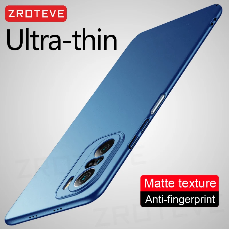 For Redmi Note10 Case ZROTEVE Slim Hard PC Frosted Cover For Xiaomi Redmi Note 10 10S 10T 9S 9 Pro Max Xiomi Note10s Phone Cases