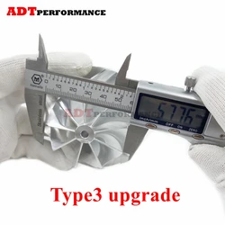 Turbocharger Compresor Wheel B03 Upgrade For BMW N55 F22 F30 F32 F34 F36 M235i 335i 535i X5 2013- 18539880007 18539700003 185397