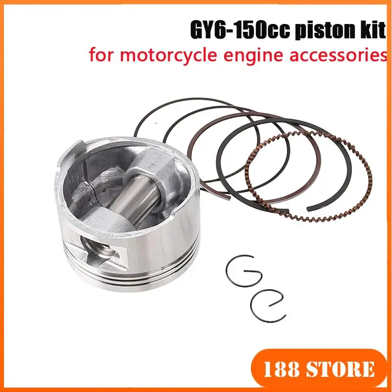 

Педаль двигателя мотоцикла, поршневое кольцо, поршневой палец, втулка в сборе, комплект поршней GY6-150cc