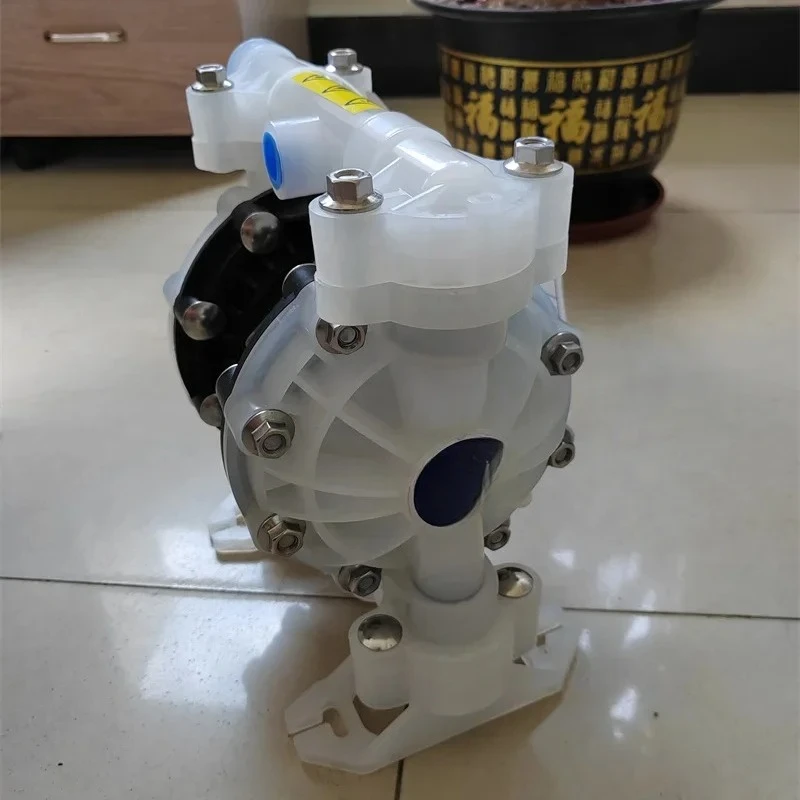 

Distributor Offer 1/2'' PVDF Corrosion Resistance Grease Pump Pneumatic Self Priming Pumps for Sending Mixed acid