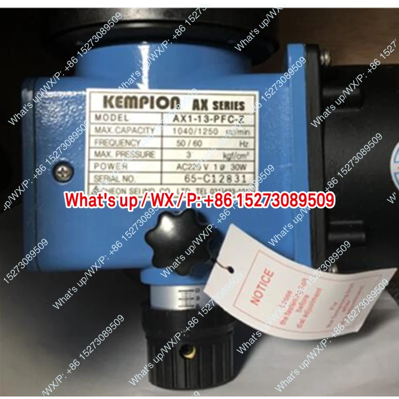 Electromagnetic metering pump AX1-13 12 22 32 52-PFC acid and alkali resistant coal mine pump