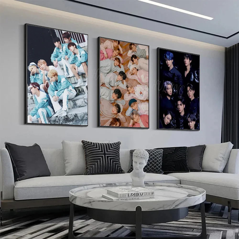 B-Bangtan Sonyeondan Poster HD Posters Home Room Bar Cafe Decor Art Wall Painting Picture