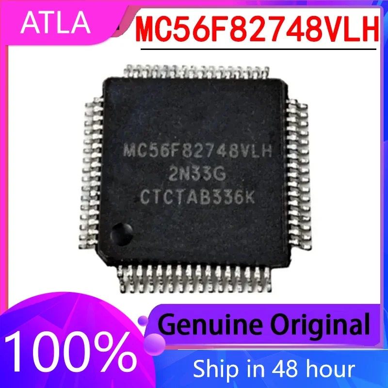 

1PCS Brand New MC56F82748VLH Packaged LQFP64 Microcontroller (MCU/MPU/SOC) Original Stock