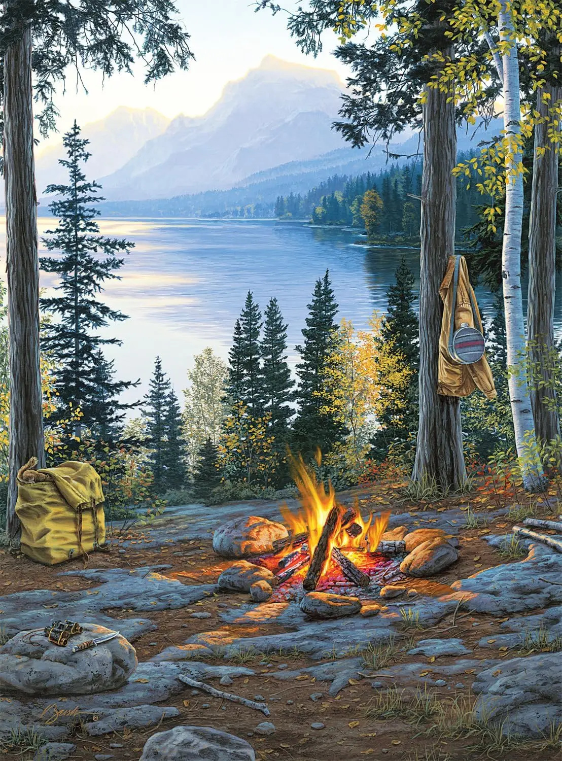 

Пазл-головоломка «Лесной костер» для самостоятельной сборки, 120-1314 деталей, развивающая игра для взрослых и детей, украшение для дома, подарок для детей, игрушки