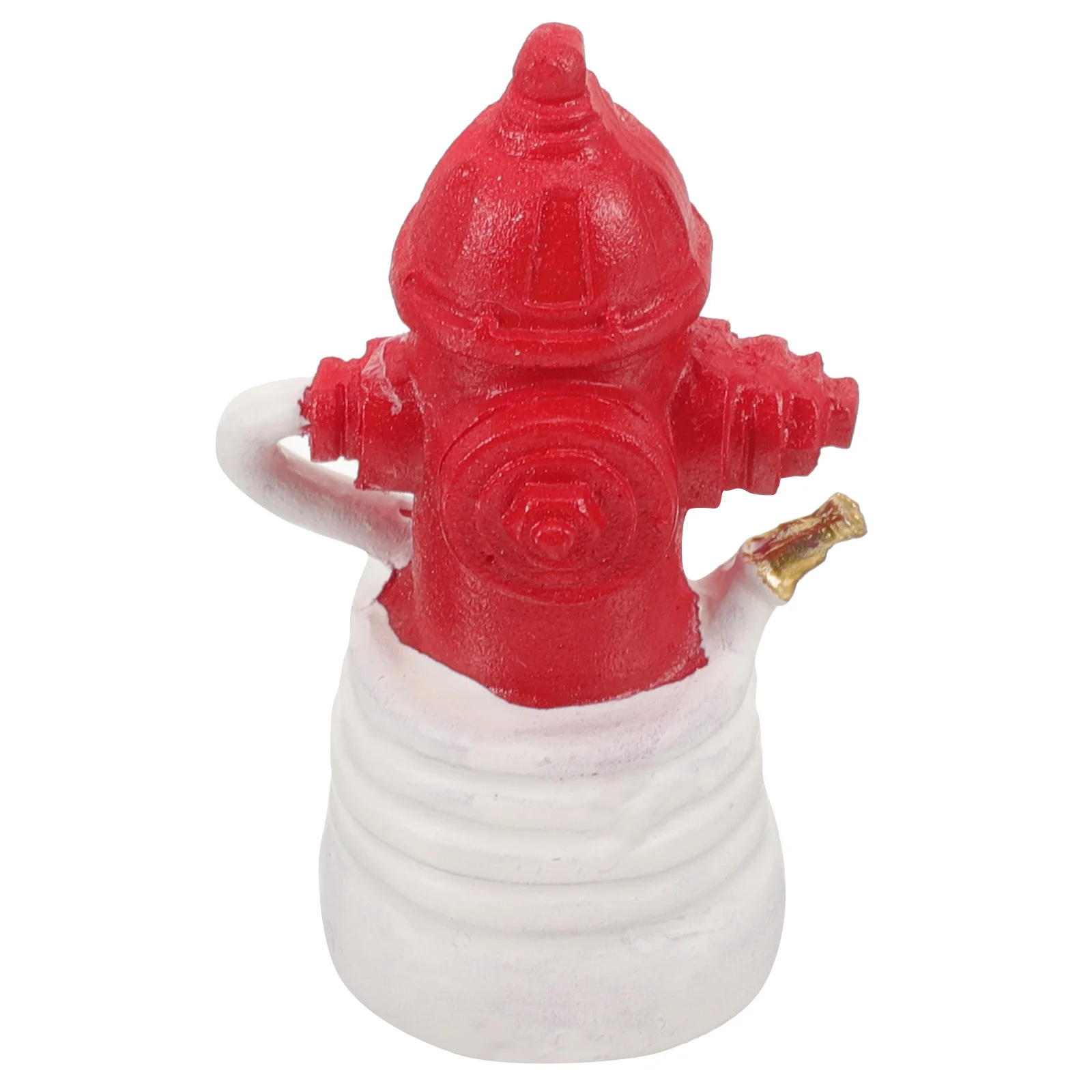 Compact Mini Fire Hydrant Resin Statue Garden Decor Sand Table Layout Prop Lifelike Small Fire Hydrant Ornament