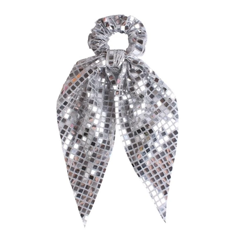 

Elegant Sequined Hairband Popular Sparkling Hairstyling Hair Scrunchie for Comfortable Wear Night Event Hair Elastic