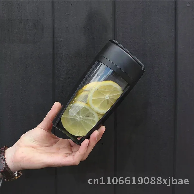 

600ml U-Shaped Shaker Cup Fitness Sports Plastic Protein Powder Milkshake Mixing Cup with Ball Leakproof Cross-Border Exclusive