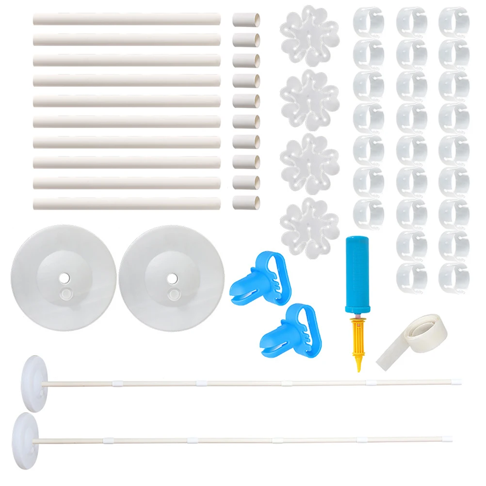 

1 set 1 Set Balloon Column Stand Kit Balloon Arch Tower Decor Rack For Wedding Birthday Party Event Supplies Easy Shape