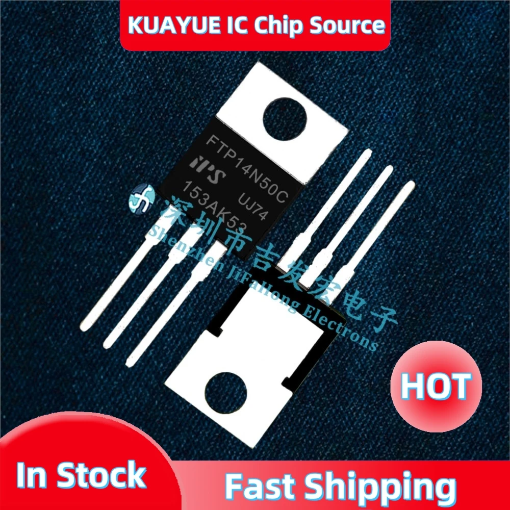 10PCS-30PCS FTP14N50C  TO-220 500V 14A  Fast Shipping In Stock