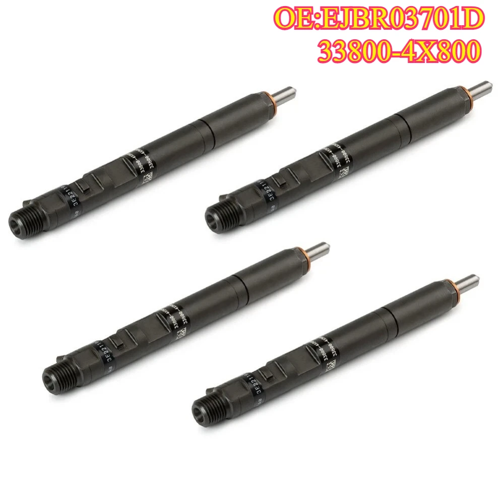 Original High Quality New for 4 PCS EJBR03701D 33800-4X800 Diesel Fuel Injector