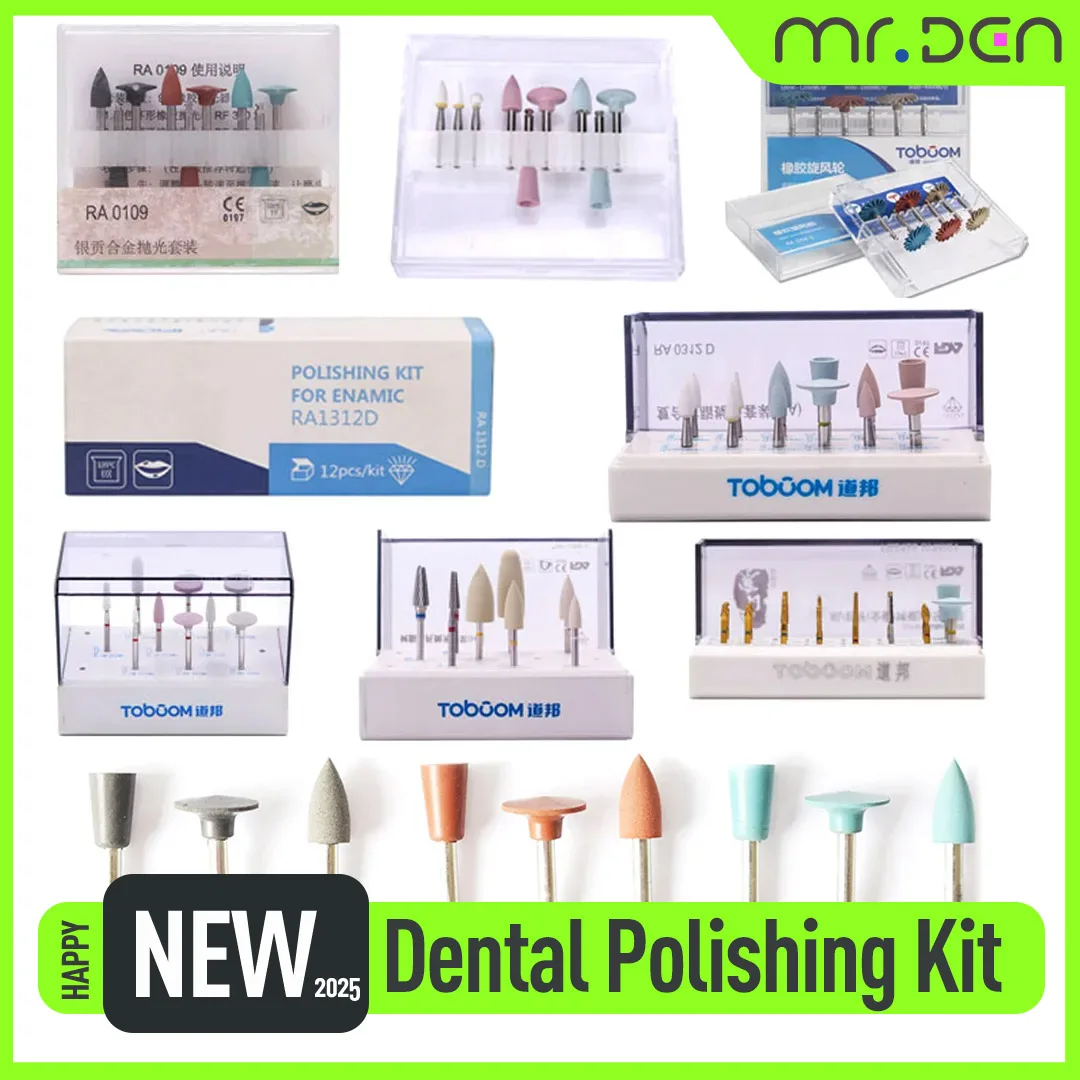 

Resin Polishing Set Silver Amalgam Light Curing Resin Trimming Porcelain Veneer Preparation Grinding Head