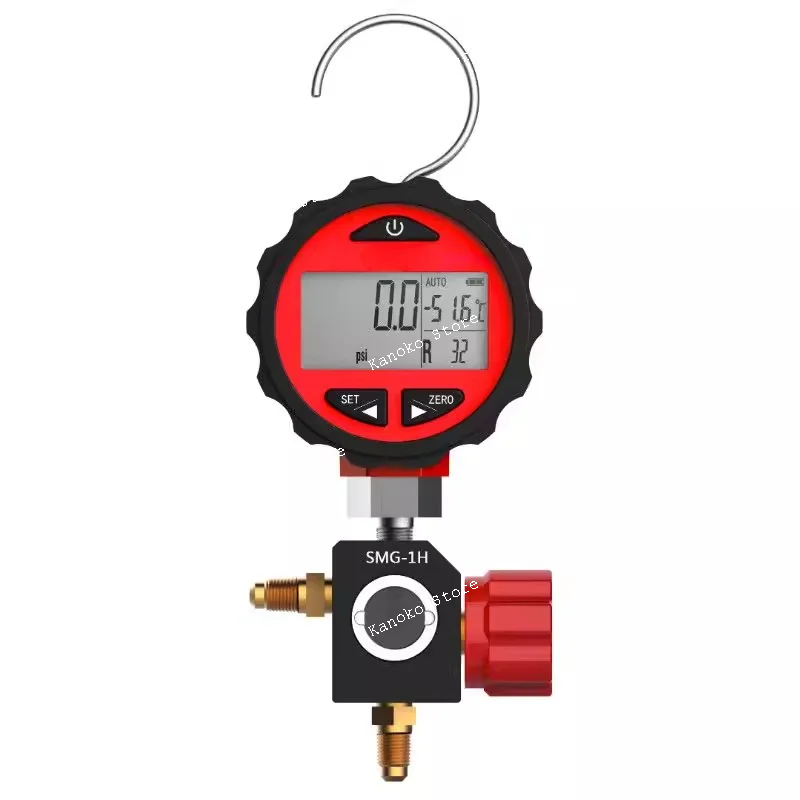 

digital pressure gauge digital display electronic fluorine filling gauge refrigerant filling air conditioning pressure gauge
