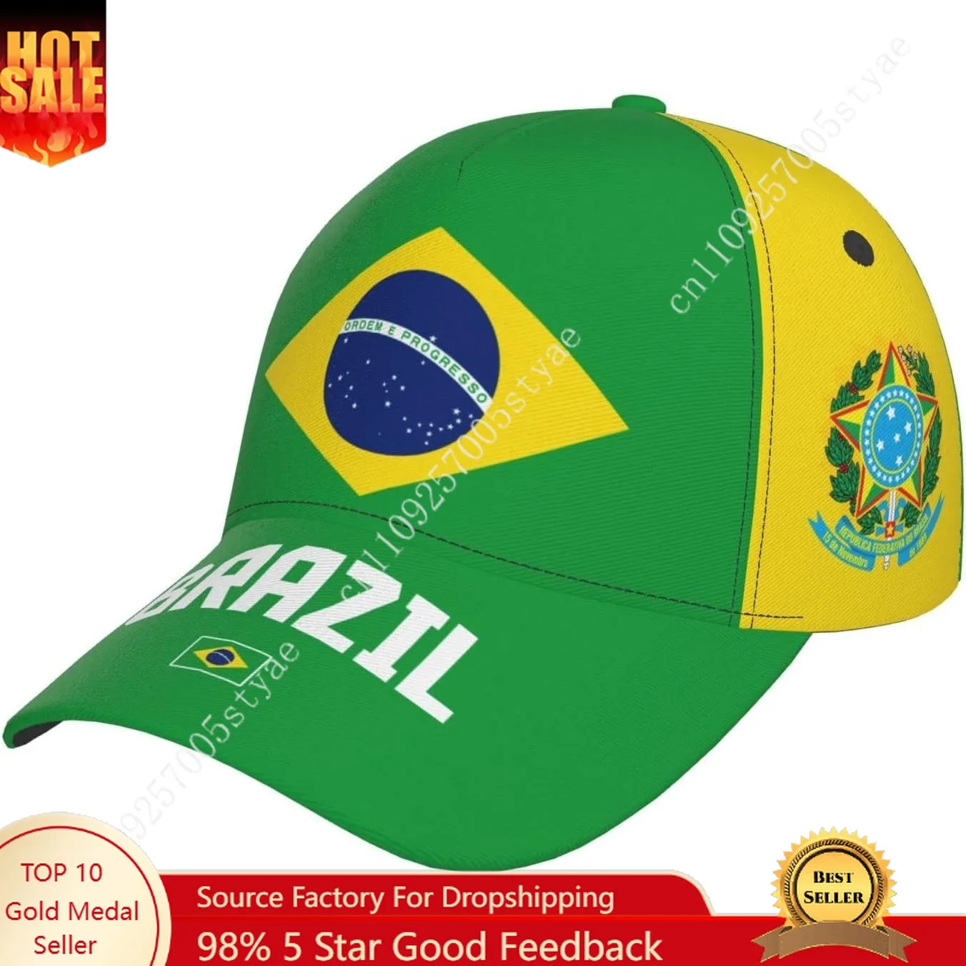 

Brazil Flag Brazilian Cap Man Woman Baseball Hat Fashion Sunhat Adjustable Hip Hop Hats Trucker Caps Cool Outdoor Snapback Hats