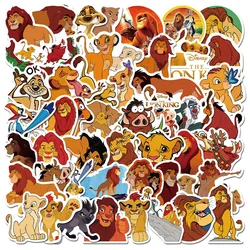 10/30/50PCS Classic Disney Movie The Lion King Cartoon Stickers DIY Luggage Phone Laptop Toy Sticker Waterproof Decals For Kids