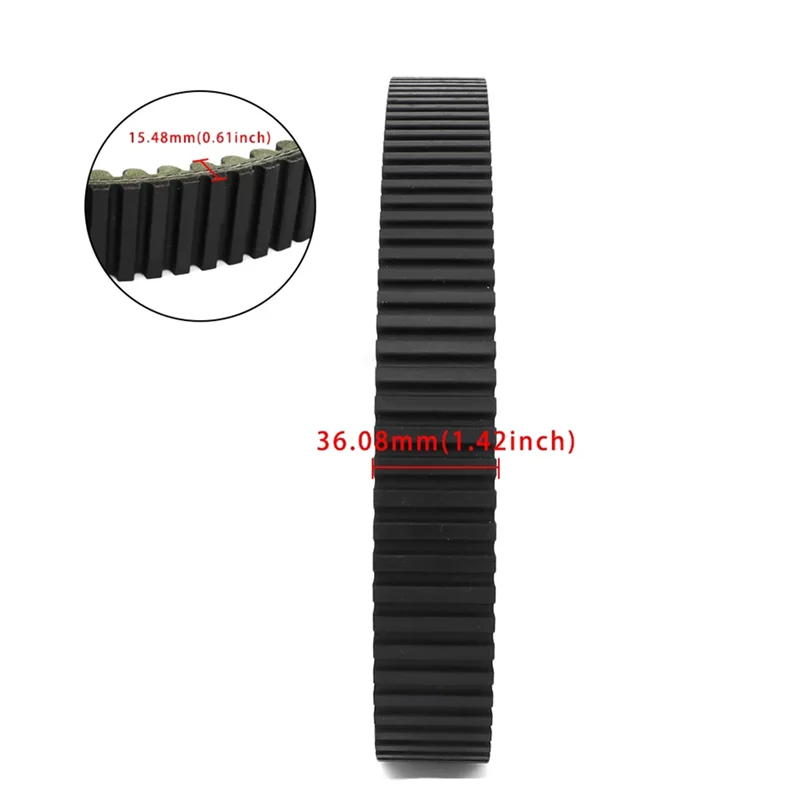 0180- 055000   CF Moto 500Cc CF500 CF600 CF188 CF196 ATV UTV SSV용 변속기 구동 벨트