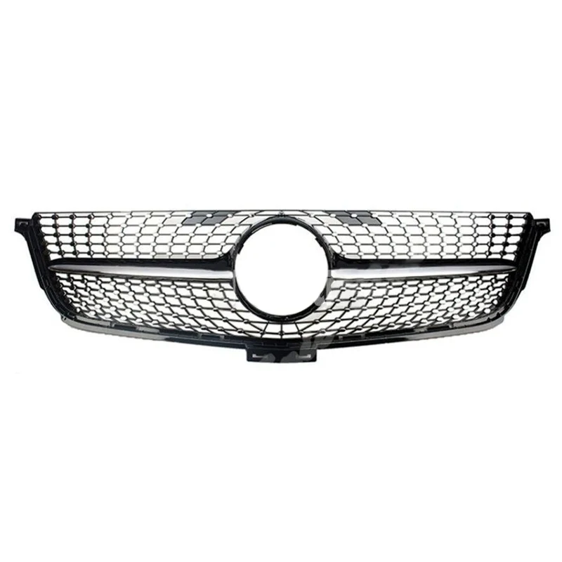 High Quality Front Kidney Grille Bumper Radiator Grill For ML Class W166 ML300 ML320 ML350 ML400 ML450 2012-2015