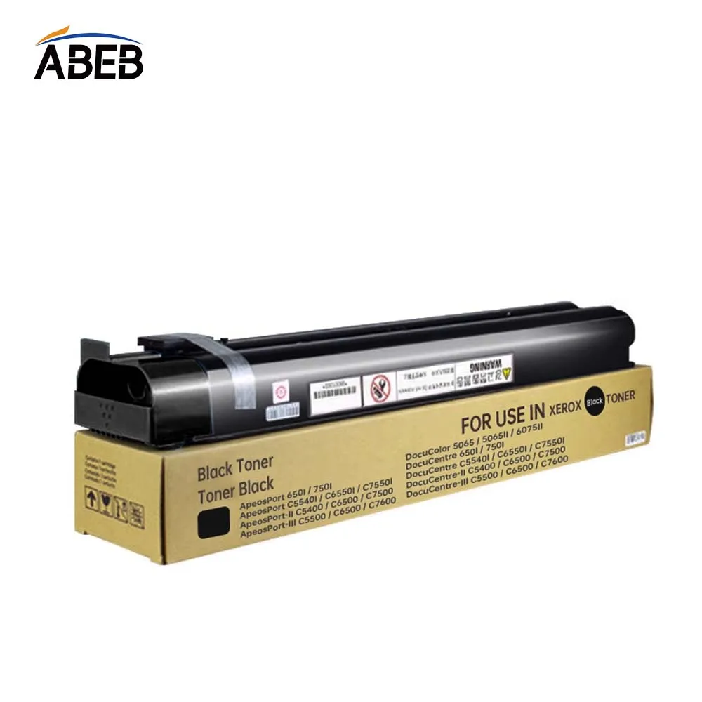 1 PCS Compatível Xerox C6550 Cartucho de Toner Para DocuCentre c7500 c7600 c6550 c7550 c5400 c5500 c5065 Toner Colorido de Alto Rendimento